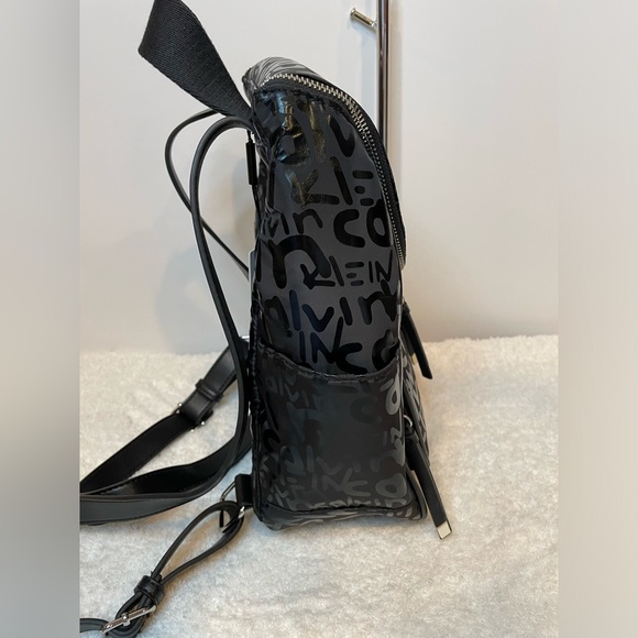 ?  NWT Calvin Klein Saddie Black Backpack main image 11